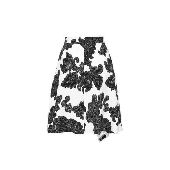 Tanya Taylor Mackenzie Skirt In White Floral/Paisley NWT - Picture 4 of 11